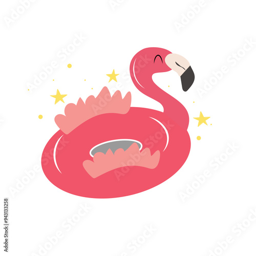 swan and giraffe inflatable swimming pool floats