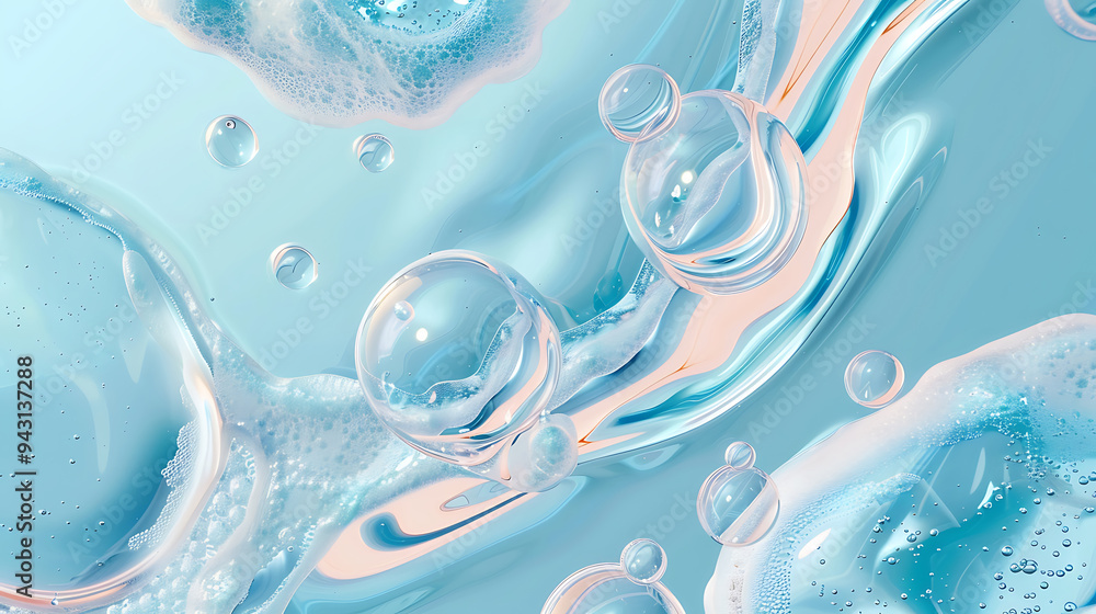 bubble and water bubble and water