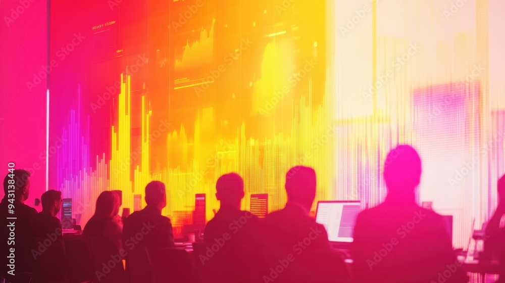 Obraz premium Business Reporting Conference