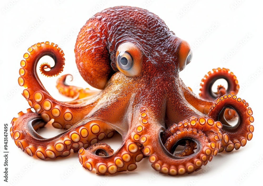 A PNG file of an underwater photo of a marine fish octopus. A PNG file of an underwater photo of a marine fish octopus.