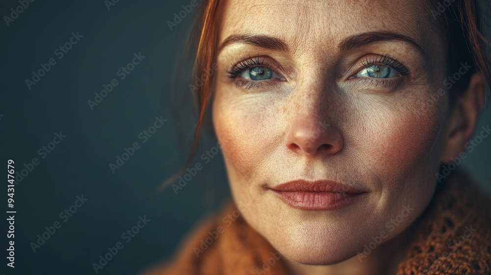 Fototapeta premium middle aged woman