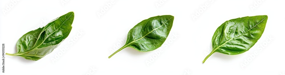Fresh salad vegetables, healthy with organic food, flat lay of green basil leaves isolated on white background. Fresh salad vegetables, healthy with organic food, flat lay of green basil leaves isolated on white background.