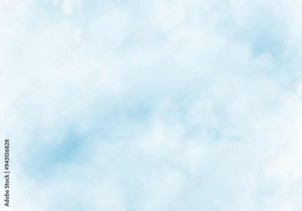 Obraz premium ふわふわの雲背景