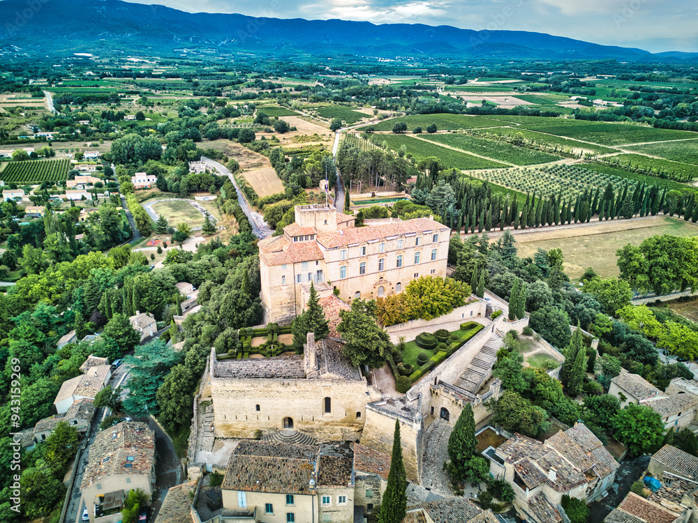 Fototapeta premium Ansouis Castle (Provence, France)