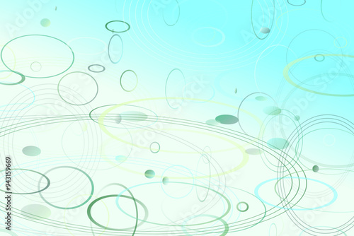 Geometrical gradient color curved shape web background - geometric vector graphic design