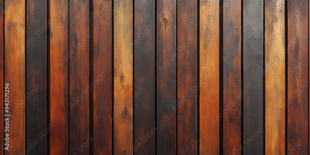 Wooden Panels Texture in Varied Warm Tones with Rustic Wooden Planks in a Vertical Pattern Wooden Panels Texture in Varied Warm Tones with Rustic Wooden Planks in a Vertical Pattern