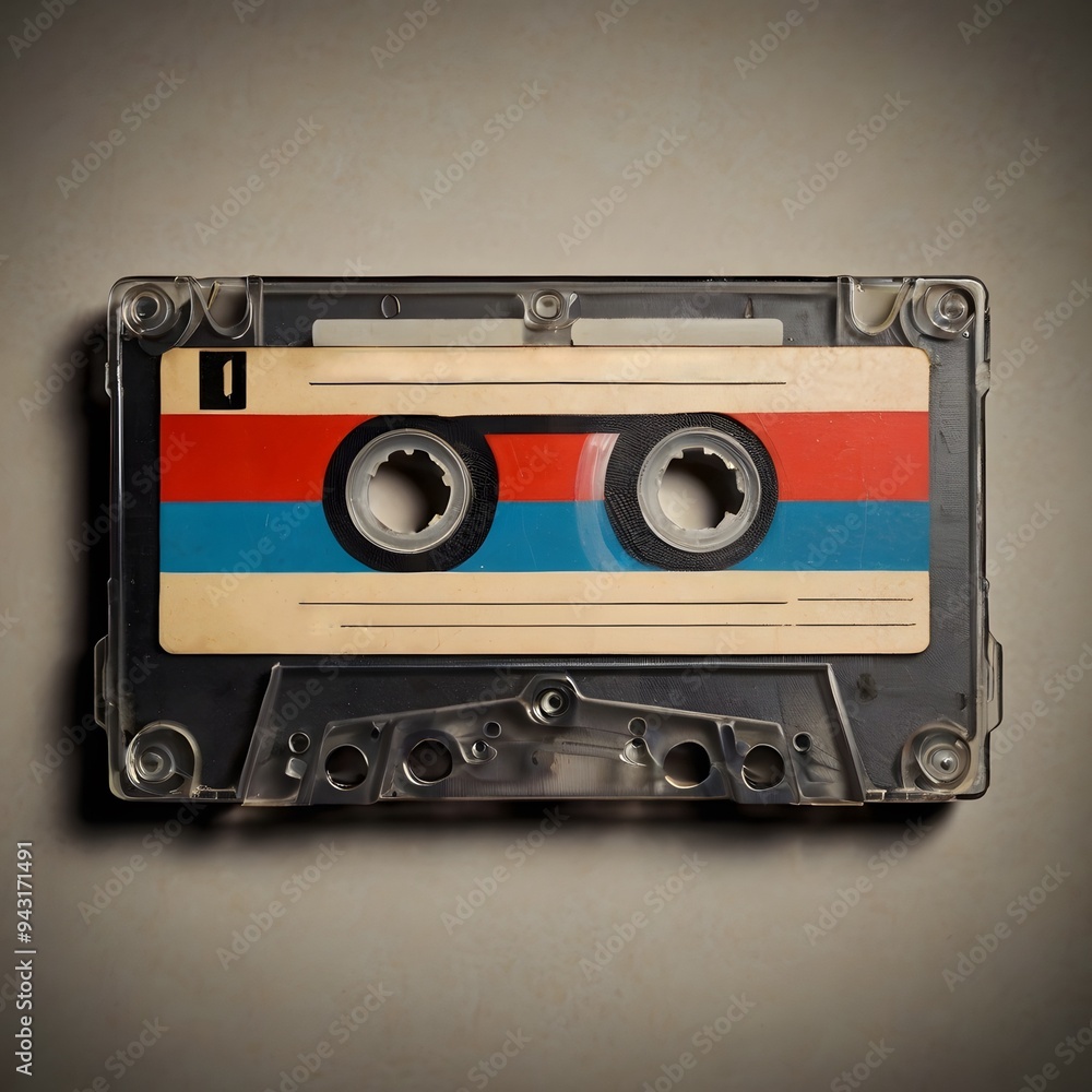 Obraz premium cassetta musicale