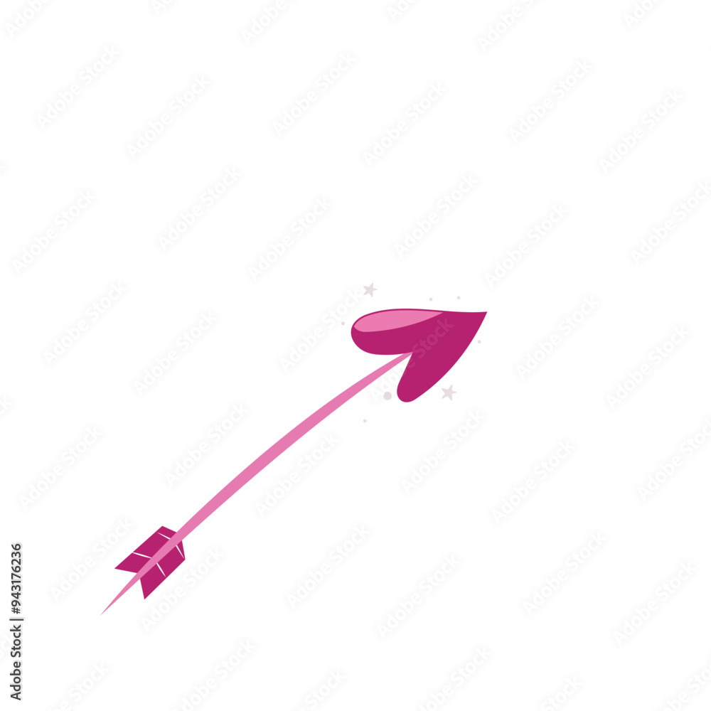 Love with arrow Love with arrow