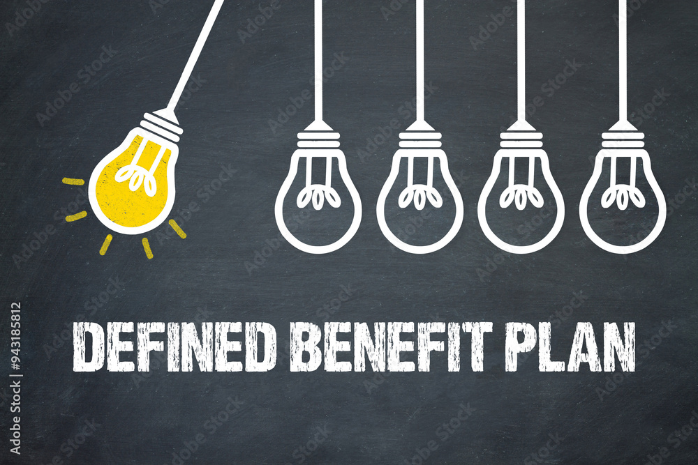Fototapeta premium Defined Benefit Plan 