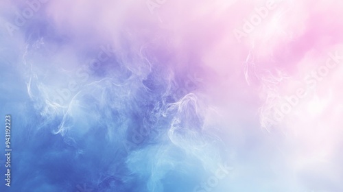 An abstract background with subtle gradients and softly blurred edges, featuring a serene color palette of light blues and purples.