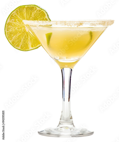 Wallpaper Mural PNG Refreshing lime margarita cocktail glass Torontodigital.ca