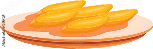 Plate of gnocchi pasta is ready to be served as a delicious example of italian food and culinary tradition