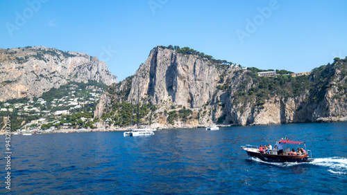 boats on the sea