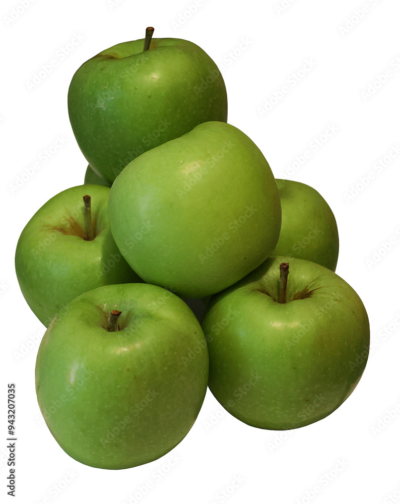 Isolated png image - Fruit - Granny Smith apples Isolated png image - Fruit - Granny Smith apples