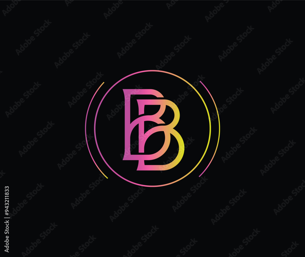 Letter BB logo icon design template elements Letter BB logo icon design template elements