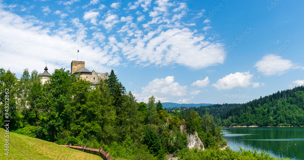 Niedzica Castle on a sunny day Niedzica Castle on a sunny day