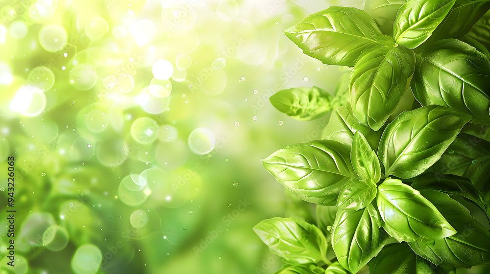 The green leaves with lights and blur and bokeh in the background
The green leaves with lights and blur and bokeh in the background