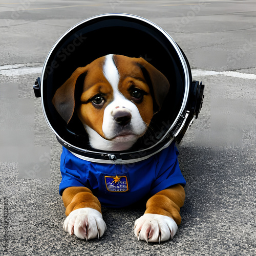 Astro dog photo