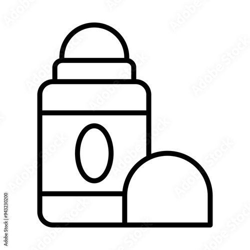 Deodorant line icon