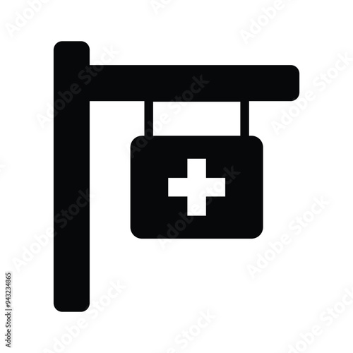 Medical board vector design in modern style, editable icon