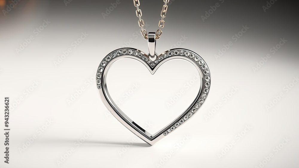 Diamond Heart Pendant Necklace Diamond Heart Pendant Necklace