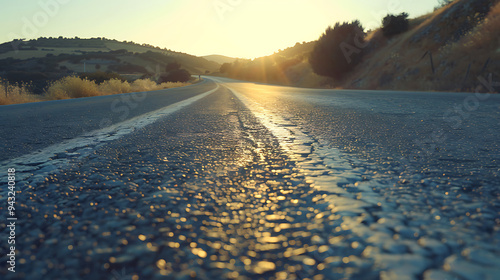 road in the nature