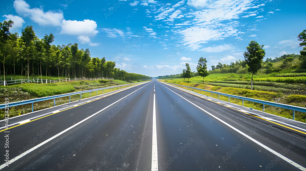 Fototapeta premium road in the nature
