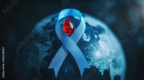 World Diabetes Day promotes healthy, disease-free health,generated with AI.