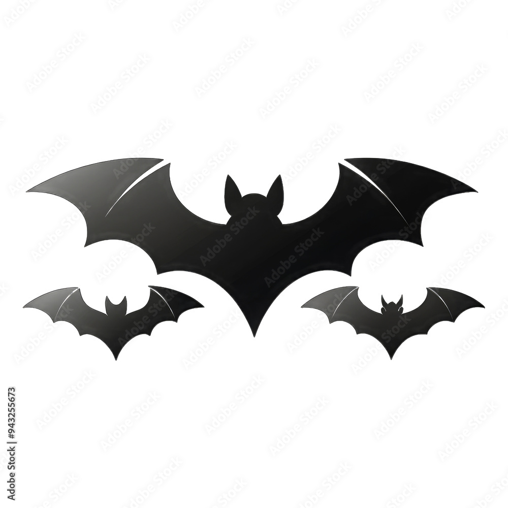 Isolated bat on transparent background Isolated bat on transparent background