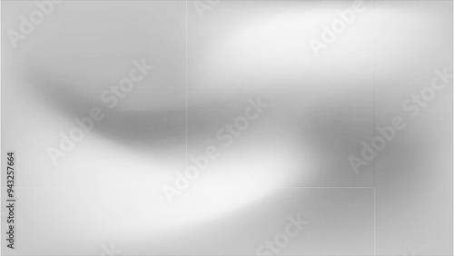 Flowing halftone wave dots gradient texture. Black and white pixelated grid background photo