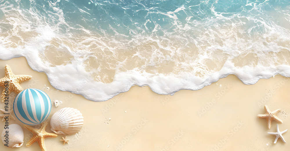 The Beach Covered with Sand, Starfish, and Seashells, Creating a Scenic Coastal View. This Image Highlights the Natural Beauty of the Beach with Detailed Close-Up of Sand and Marine Life, Perfect for The Beach Covered with Sand, Starfish, and Seashells, Creating a Scenic Coastal View. This Image Highlights the Natural Beauty of the Beach with Detailed Close-Up of Sand and Marine Life, Perfect for