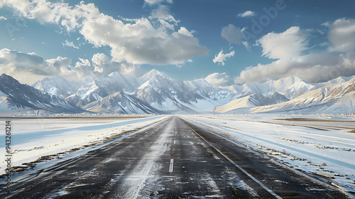 road in the nature