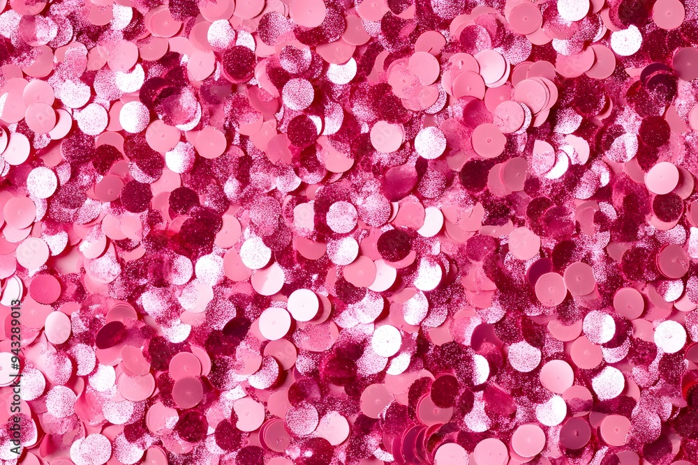 Pink sequins background Pink sequins background