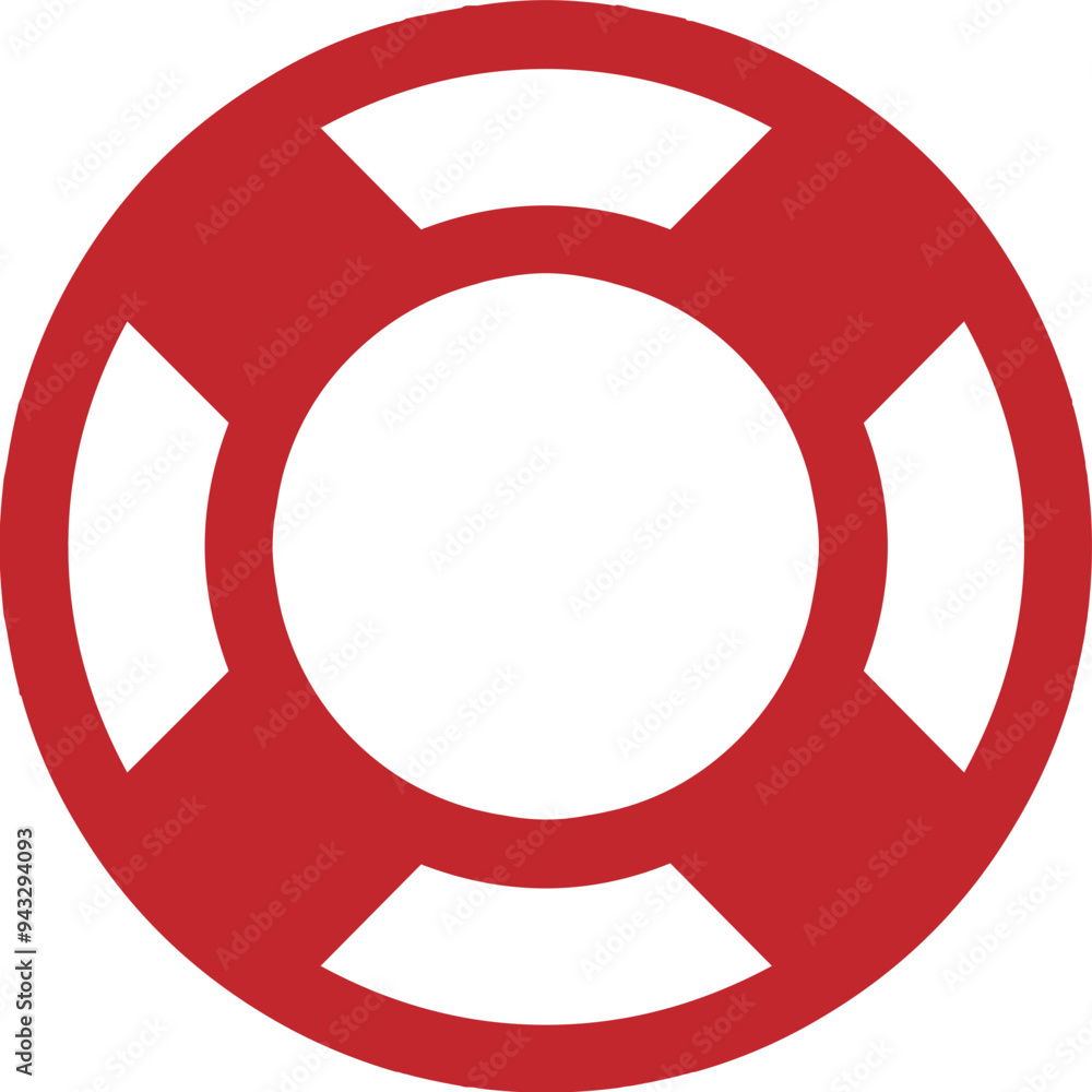 Life ring icon logo design Life ring icon logo design