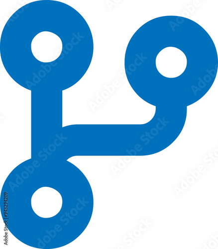 Nodes icon logo design