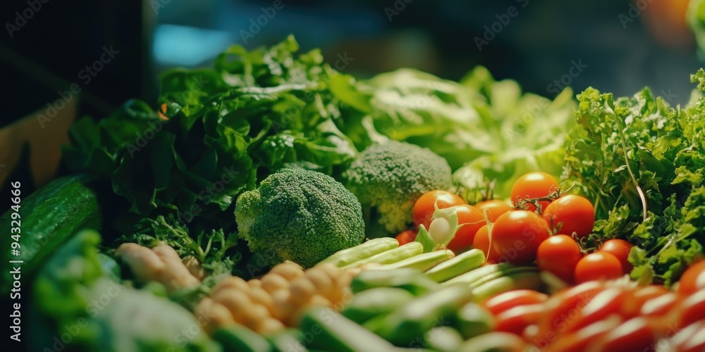Vibrant Vegetable Display Vibrant Vegetable Display