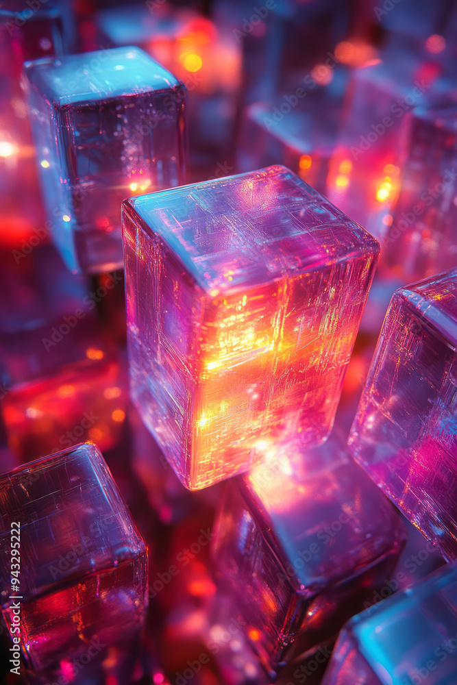 A holographic grid with shifting colors and light refractions, as a digital art backdrop, A holographic grid with shifting colors and light refractions, as a digital art backdrop,
