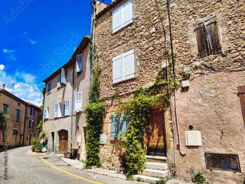 Montauroux town in the Provence region (France)