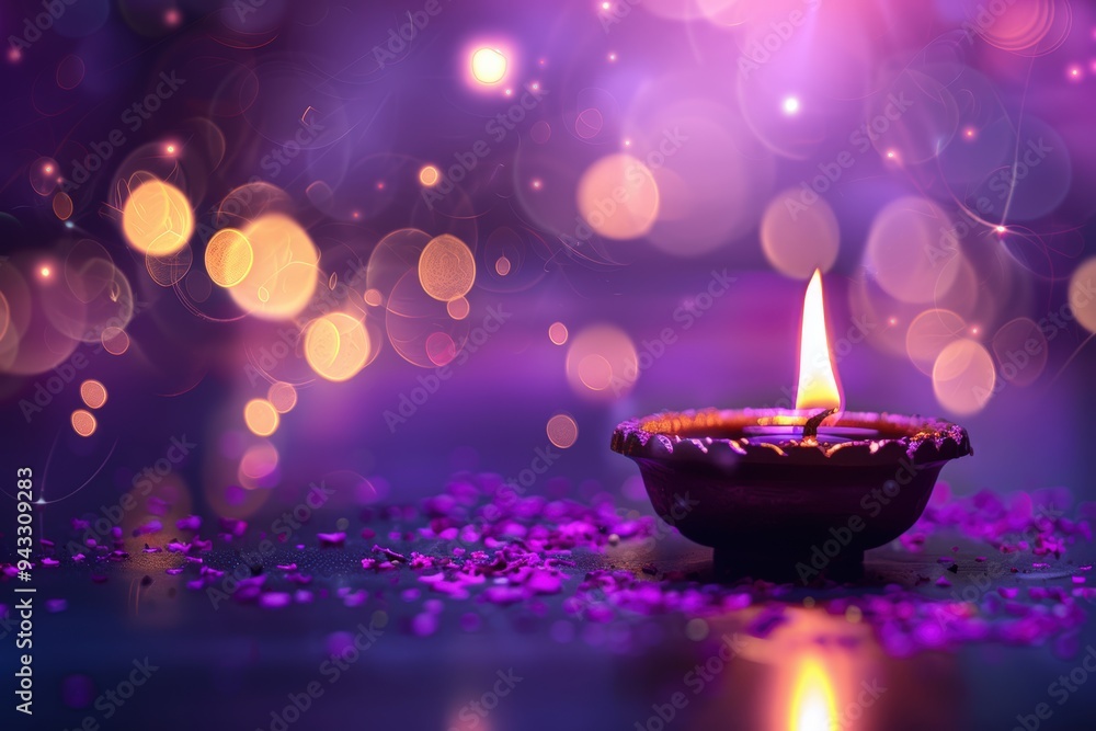 A single lit candle in the dark A single lit candle in the dark