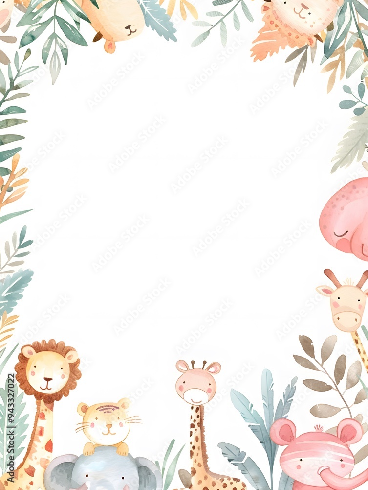 The giraffe is looking to the right and the tiger is looking to the left The giraffe is looking to the right and the tiger is looking to the left