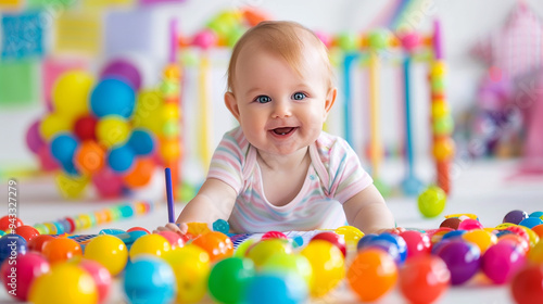 Nice baby education background
