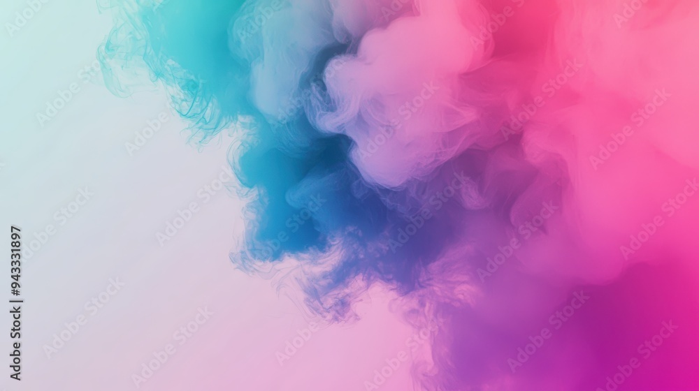 Abstract blue and pink smoke Abstract blue and pink smoke