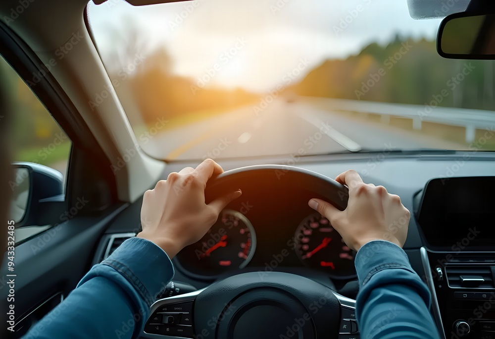 Driving on the Road. Driving on the Road.