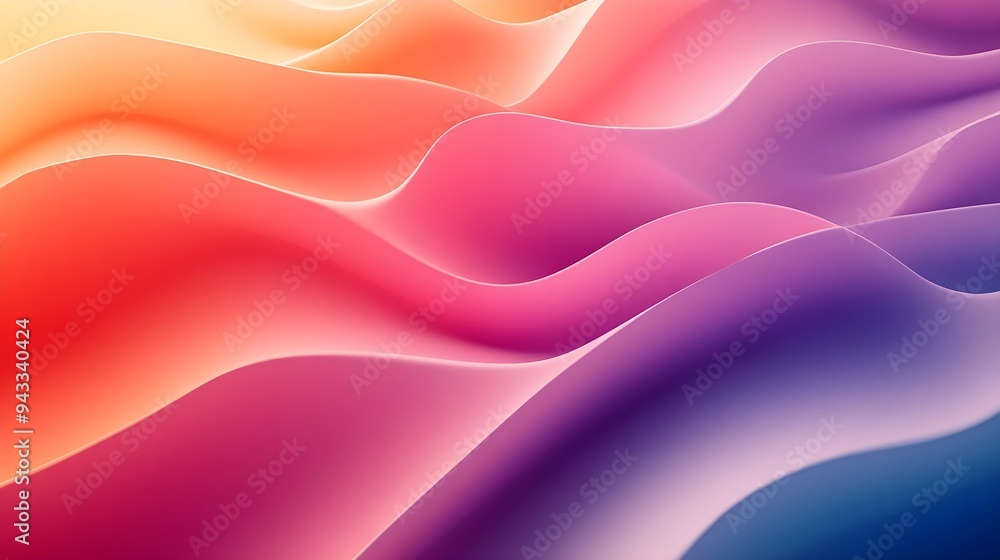 Abstract Colorful Waves Background Design Abstract Colorful Waves Background Design