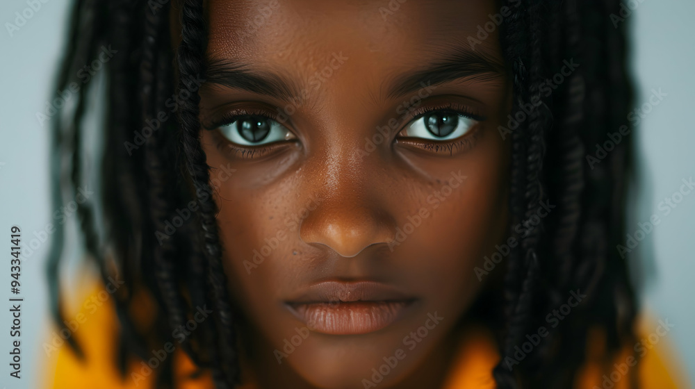 Close Person With Dreadlocks Close Person With Dreadlocks