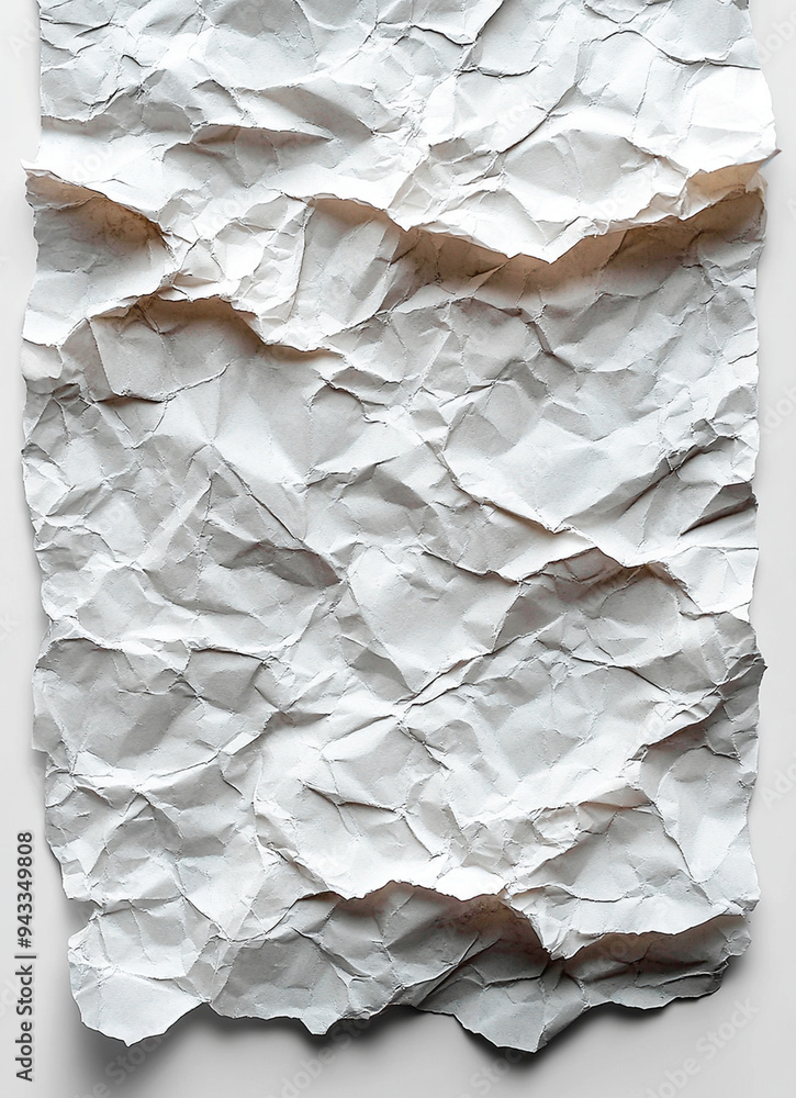 wrinkled white paper wrinkled white paper