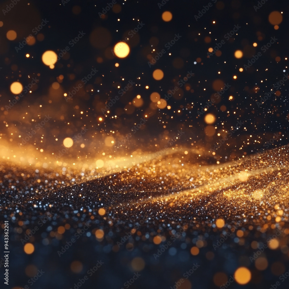 Gold glitter explosion abstract background Gold glitter explosion abstract background