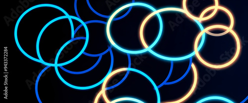 Wallpaper Mural illustrazione con elementi geometrici a tema astratto surreale Torontodigital.ca