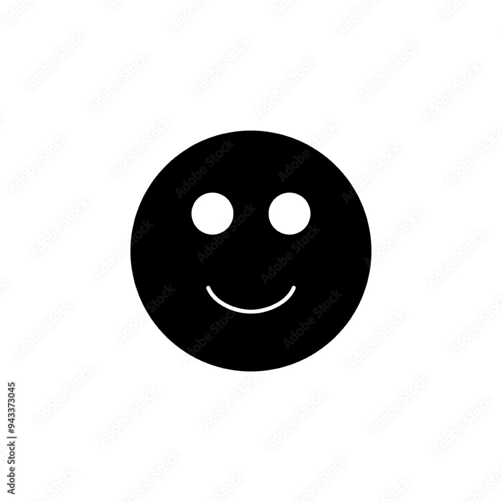 smile emoji icon vector illustration smile emoji icon vector illustration