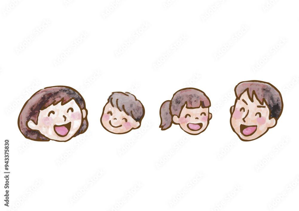 家族の顔 家族の顔
